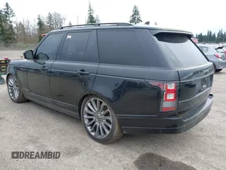 2016 Land Rover Range Rover Supercharged с VIN SALGS2EF1GA301181, выставлен на аукционе IAAI как лот 41860919 с пробегом 107 279 миль миль и . История ставок и продаж доступна на DreamBid. Изображение 3.