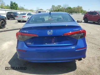2023 Honda Civic Sport with VIN 2HGFE2F59PH528329, listed as a Copart auction lot 55113525 with 35,713 mi miles and Salvage title. Bid and sale history available at DreamBid. Image 6.