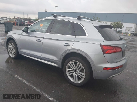 2018 Audi Q5 Premium Plus with VIN WA1BNAFY3J2044961, listed as a IAAI auction lot 41720171 with 98,481 mi miles. Bid and sale history available at carsss.com. Image 3.