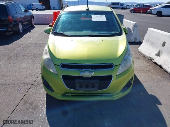2013 Chevrolet Spark LS with VIN KL8CB6S90DC601525, listed as a IAAI auction lot 41605031 with 165,557 mi miles. Bid and sale history available at carsss.com. Image 6.