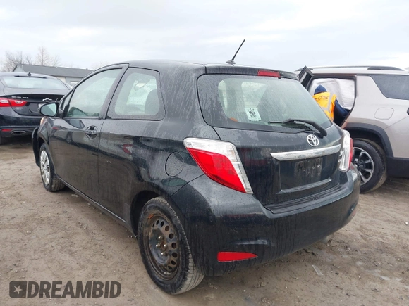 2012 Toyota Yaris L with VIN JTDJTUD30CD513107, listed as a IAAI auction lot 41894020 with 213,038 mi miles and . Bid and sale history available at carsss.com. Image 3.