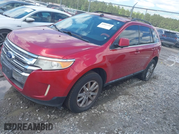 2011 Ford Edge Limited with VIN 2FMDK3KC7BBA41517, listed as a IAAI auction lot 41927713 with 181,780 mi miles. Bid and sale history available at carsss.com. Image 2.