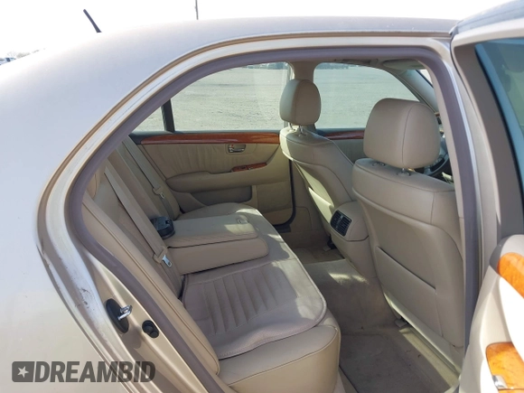 2005 Lexus LS 430 z VIN JTHBN36F655004313, wystawiony jako IAAI lot #41732745 z przebiegiem 133 928 mil mil oraz . Historia ofert i sprzedaży dostępna na DreamBid. Obrazek 8.