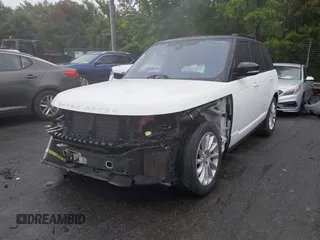 2020 Land Rover Range Rover HSE with VIN SALGS2RU2LA597086, listed as a IAAI auction lot 42205510 with 75,400 mi miles and . Bid and sale history available at DreamBid. Image 2.