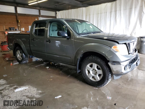 2007 Nissan Frontier SE with VIN 1N6AD09W87C435855, listed as a Copart auction lot 53328625 with 118,209 mi miles and Salvage Title. Bid and sale history available at carsss.com. Image 4.