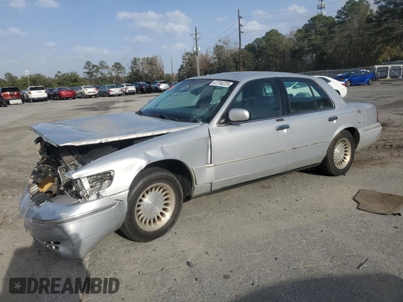 2002 Mercury Grand Marquis LS Premium with VIN 2MEFM75W62X642522, listed as a Copart auction lot 47744225 with 118,318 mi miles and Salvage Title. Bid and sale history available at DreamBid. Image 1.