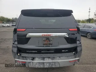 2023 GMC Yukon SLT with VIN 1GKS2BKD3PR498896, listed as a Copart auction lot 76389184 with 13,253 mi miles and Salvage Title. Bid and sale history available at carsss.com. Image 6.