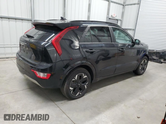 2023 Kia Niro Wind with VIN KNDCR3L13P5053863, listed as a Copart auction lot 53350945 with 23,474 mi miles and Non Repairable. Bid and sale history available at carsss.com. Image 3.