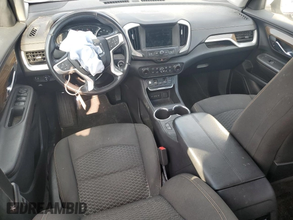 2019 GMC Terrain SLE with VIN 3GKALTEV9KL195267, listed as a Copart auction lot 64385625 with 60,331 mi miles and Salvage title. Bid and sale history available at DreamBid. Image 8.