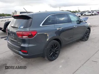 2020 Kia Sorento EX V6 with VIN 5XYPH4A52LG707253, listed as a IAAI auction lot 41201693 with 72,154 mi miles. Bid and sale history available at carsss.com. Image 4.