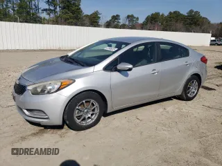 2015 Kia Forte LX with VIN KNAFK4A61F5337736, listed as a Copart auction lot 47849025 with 105,705 mi miles and Clean Title. Bid and sale history available at carsss.com. Image 1.