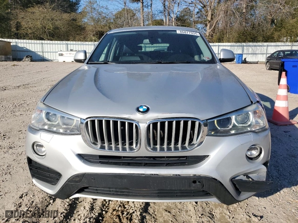 2017 BMW X4 xDrive28i with VIN 5UXXW3C53H0T78376, listed as a Copart auction lot 86877934 with 126,703 mi miles and Salvage Title. Bid and sale history available at carsss.com. Image 5.