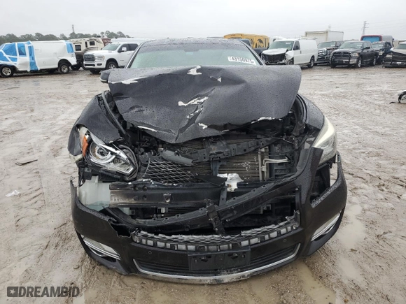 2015 Infiniti Q70L with VIN JN1BY1PPXFM600524, listed as a Copart auction lot 43150975 with 146,839 mi miles and Salvage Title. Bid and sale history available at carsss.com. Image 5.