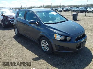 2013 Chevrolet Sonic LT with VIN 1G1JC6SH8D4135428, listed as a IAAI auction lot 41983682 with 255,918 mi miles. Bid and sale history available at carsss.com. Image 1.
