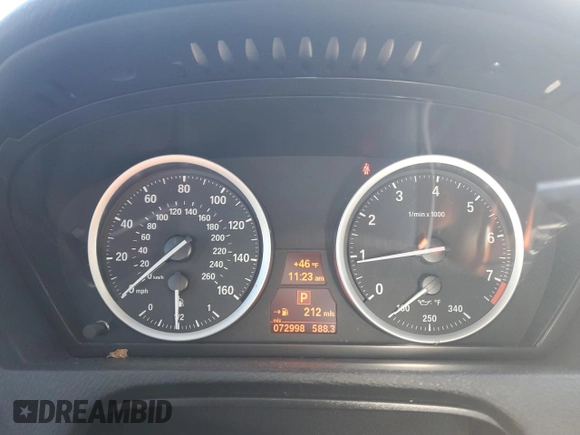 2014 BMW X6 xDrive35i with VIN 5UXFG2C59E0C44070, listed as a Copart auction lot 41997365 with 72,998 mi miles and Salvage Title. Bid and sale history available at carsss.com. Image 9.