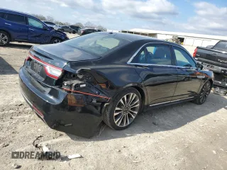2017 Lincoln Continental Select with VIN 1LN6L9TK2H5630860, listed as a Copart auction lot 43604265 with 65,797 mi miles and Salvage Title. Bid and sale history available at carsss.com. Image 3.