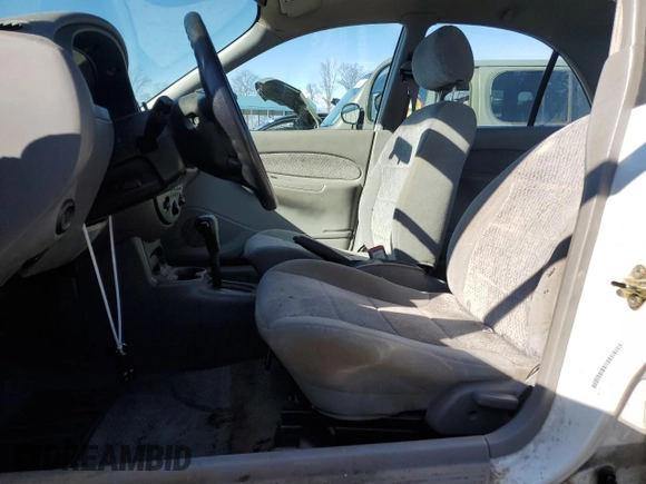 1997 Ford Escort LX with VIN 1FALP13P6VW332381, listed as a Copart auction lot 87394424 with 95,512 mi miles and Salvage Title. Bid and sale history available at carsss.com. Image 7.