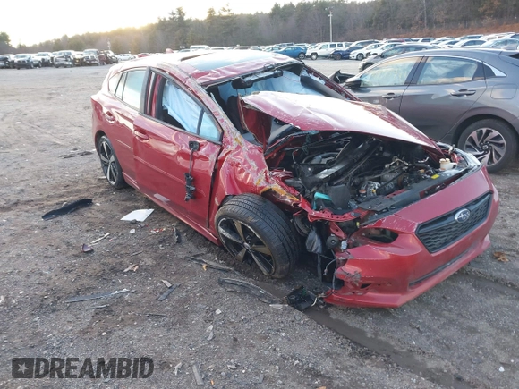 2018 Subaru Impreza Special Sports with VIN 4S3GTAM60J3748287, listed as a IAAI auction lot 41092963 with Not provided miles and . Bid and sale history available at DreamBid. Image 1.