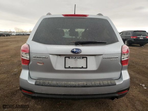 2015 Subaru Forester 2.5i Premium with VIN JF2SJADC3FH593283, listed as a Copart auction lot 49439455 with 0 mi miles and Salvage Title. Bid and sale history available at carsss.com. Image 6.
