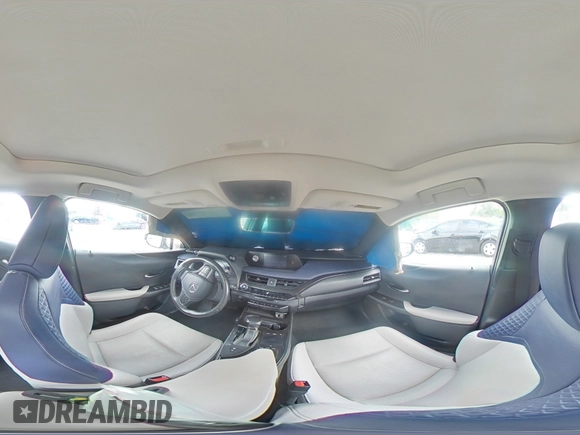 2019 Lexus UX 250h with VIN JTHU9JBH1K2000806, listed as a Copart auction lot 58068005 with 69,661 mi miles and Salvage title. Bid and sale history available at DreamBid. Image 15.