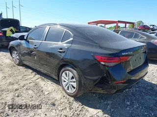 2025 Nissan Sentra S with VIN 3N1AB8BV4SY218427, listed as a IAAI auction lot 41751338 with 9,756 mi miles and . Bid and sale history available at DreamBid. Image 3.