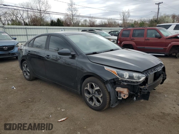 2019 Kia Forte LXS with VIN 3KPF24AD4KE102635, listed as a Copart auction lot 53888085 with 112,576 mi miles and Salvage Title. Bid and sale history available at DreamBid. Image 4.