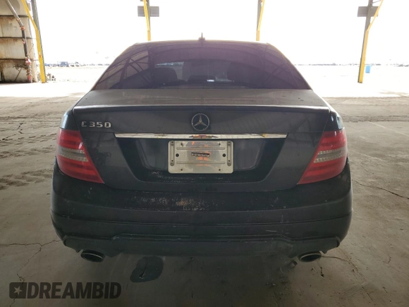 2012 Mercedes-Benz C 350 Sport with VIN WDDGF5HB7CR197089, listed as a Copart auction lot 50959415 with 213,005 mi miles and Salvage Title. Bid and sale history available at DreamBid. Image 6.