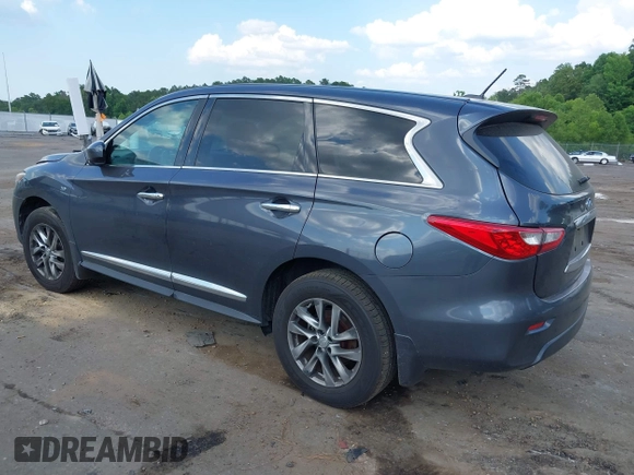 2014 Infiniti QX60 with VIN 5N1AL0MN7EC521123, listed as a IAAI auction lot 42308112 with 191,991 mi miles and . Bid and sale history available at DreamBid. Image 3.