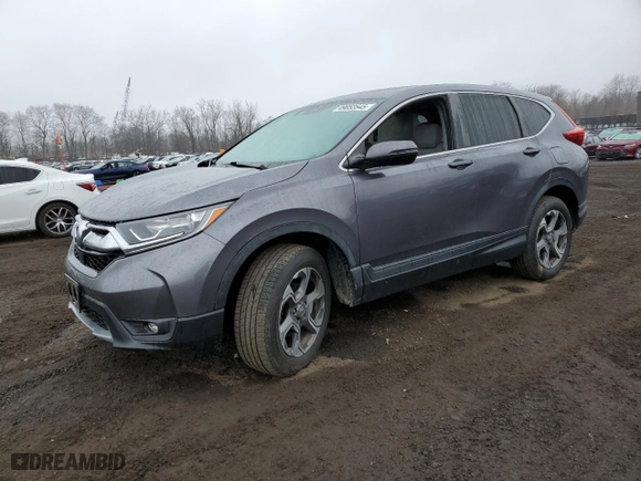 2019 Honda CR-V EX-L with VIN 7FARW2H87KE042783, listed as a Copart auction lot 49853545 with 83,974 mi miles and Salvage Title. Bid and sale history available at carsss.com. Image 1.