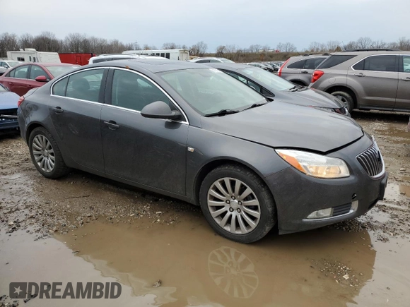 2011 Buick Regal CXL RL6 with VIN W04GU5GC6B1007199, listed as a Copart auction lot 81301984 with 83,987 mi miles and Clean Title. Bid and sale history available at carsss.com. Image 4.