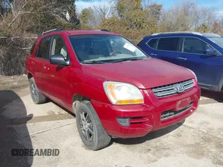 2006 Kia Sportage LX with VIN KNDJF723967196541, listed as a IAAI auction lot 41375370 with 139,888 mi miles and . Bid and sale history available at carsss.com. Image 1.