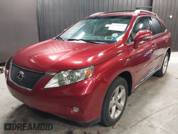 2012 Lexus RX 350 with VIN JTJBK1BAXC2447441, listed as a IAAI auction lot 41704878 with 258,818 mi miles and . Bid and sale history available at DreamBid. Image 18.