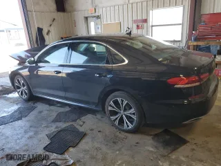 2020 Volkswagen Passat 2.0T SEL with VIN 1VWCA7A37LC014487, listed as a Copart auction lot 54011854 with 47,822 mi miles and Salvage Title. Bid and sale history available at carsss.com. Image 2.
