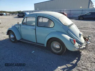 1965 Volkswagen Beetle with VIN 115481857, listed as a Copart auction lot 75403564 with 73,375 mi miles and Salvage Title. Bid and sale history available at DreamBid. Image 2.