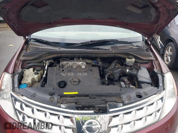 2007 Nissan Murano S with VIN JN8AZ08W37W663397, listed as a IAAI auction lot 41552454 with 236,888 mi miles and . Bid and sale history available at DreamBid. Image 10.