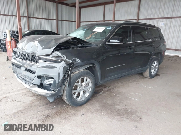 2023 Jeep Grand Cherokee Limited with VIN 1C4RJKBG0P8810475, listed as a IAAI auction lot 41615533 with 28,671 mi miles and . Bid and sale history available at DreamBid. Image 2.