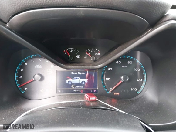 2021 Chevrolet Colorado 4WD ZR2 with VIN 1GCGTEEN2M1289583, listed as a IAAI auction lot 41571228 with 26,783 mi miles. Bid and sale history available at carsss.com. Image 7.
