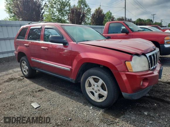 2006 Jeep Grand Cherokee Limited with VIN 1J4HR58N06C183181, listed as a Copart auction lot 63910795 with 219,189 mi miles and Salvage title. Bid and sale history available at DreamBid. Image 4.