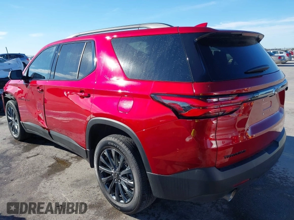 2023 Chevrolet Traverse RS with VIN 1GNERJKW9PJ335871, listed as a IAAI auction lot 41340811 with 17,256 mi miles. Bid and sale history available at carsss.com. Image 3.