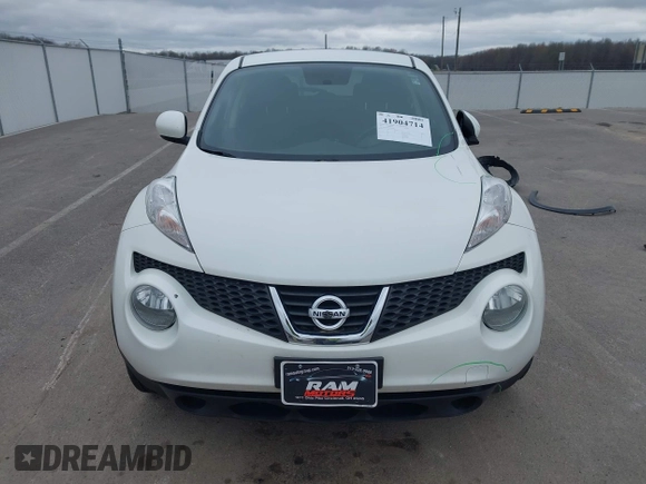 2013 Nissan Juke S with VIN JN8AF5MR6DT226044, listed as a IAAI auction lot 41904714 with 154,445 mi miles. Bid and sale history available at carsss.com. Image 12.