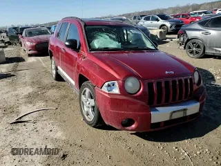 2007 Jeep Compass Limited with VIN 1J8FF57W17D169570, listed as a Copart auction lot 44238425 with 106,033 mi miles and Salvage Title. Bid and sale history available at carsss.com. Image 12.