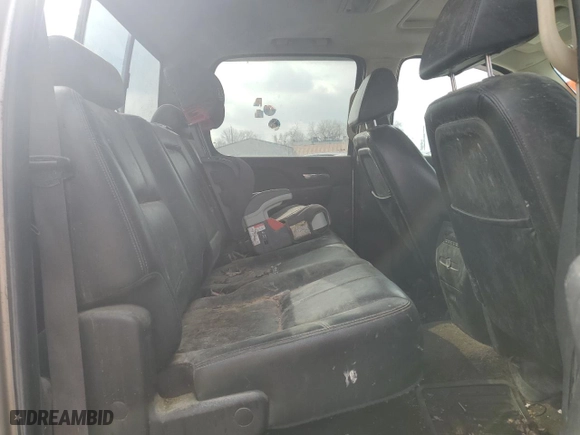 2007 Chevrolet Silverado 1500 LTZ with VIN 2GCEK13M471500665, listed as a Copart auction lot 46646525 with 0 mi miles and Salvage Title. Bid and sale history available at carsss.com. Image 10.