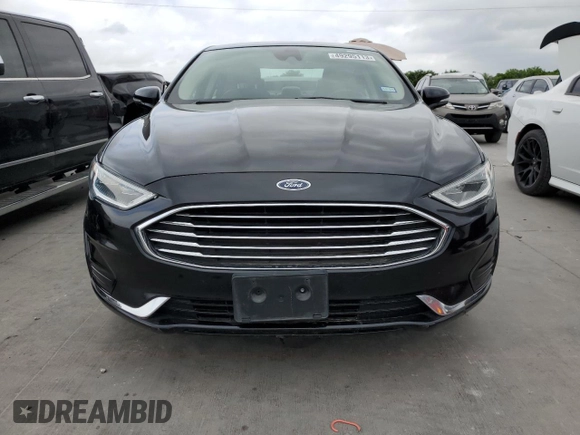 2019 Ford Fusion Hybrid SEL with VIN 3FA6P0MU5KR235893, listed as a Copart auction lot 49295113 with 129,936 mi miles. Bid and sale history available at carsss.com. Image 5.