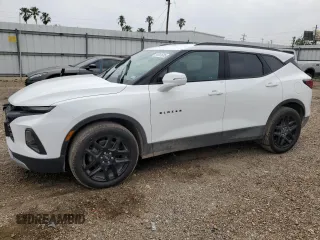 2020 Chevrolet Blazer LT z VIN 3GNKBDRS3LS705068, wystawiony jako Copart lot #51241635 z przebiegiem 46 057 mil mil oraz Szkody całkowita. Historia ofert i sprzedaży dostępna na DreamBid. Obrazek 1.