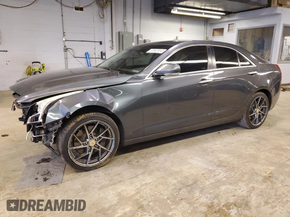 2013 Cadillac ATS Luxury with VIN 1G6AH5RX9D0147159, listed as a Copart auction lot 87047914 with 146,650 mi miles and Salvage Title. Bid and sale history available at DreamBid. Image 1.