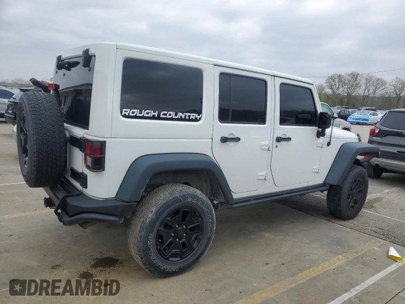 2013 Jeep Wrangler Unlimited Moab with VIN 1C4BJWEG6DL583841, listed as a Copart auction lot 52487915 with 130,369 mi miles and Salvage title. Bid and sale history available at DreamBid. Image 3.