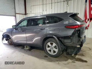 2021 Toyota Highlander L with VIN 5TDCZRBH6MS528171, listed as a Copart auction lot 50648405 with 75,297 mi miles and Clean title. Bid and sale history available at DreamBid. Image 2.