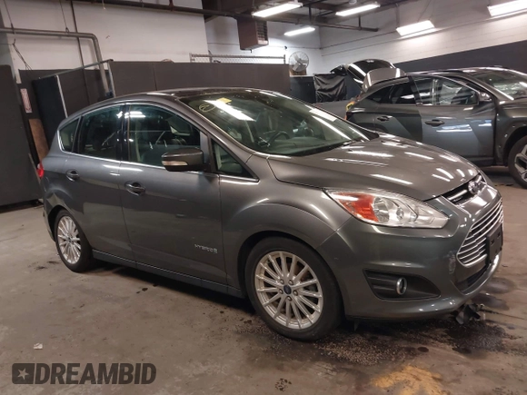 2013 Ford C-Max SEL z VIN 1FADP5BU9DL531704, wystawiony jako IAAI lot #42228841 z przebiegiem 91 808 mil mil oraz . Historia ofert i sprzedaży dostępna na DreamBid. Obrazek 1.
