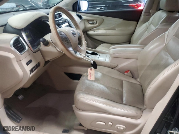 2015 Nissan Murano SV with VIN 5N1AZ2MH5FN212017, listed as a Copart auction lot 45949825 with 143,798 mi miles and Salvage Title. Bid and sale history available at carsss.com. Image 7.