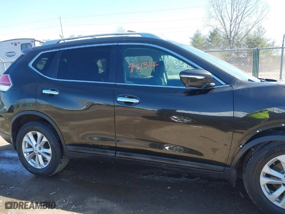 2015 Nissan Rogue SL with VIN 5N1AT2MV3FC919863, listed as a IAAI auction lot 41813114 with 120096 miles. Bid and sale history available at carsss.com. Image 13.